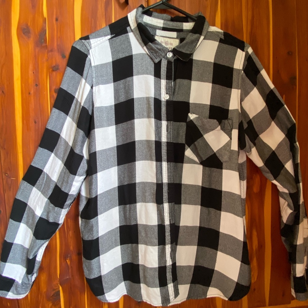 Womans checked shirt